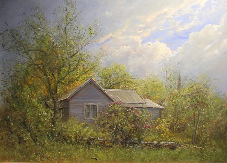 Oberling_TheGreyHouse_Oil_16x24