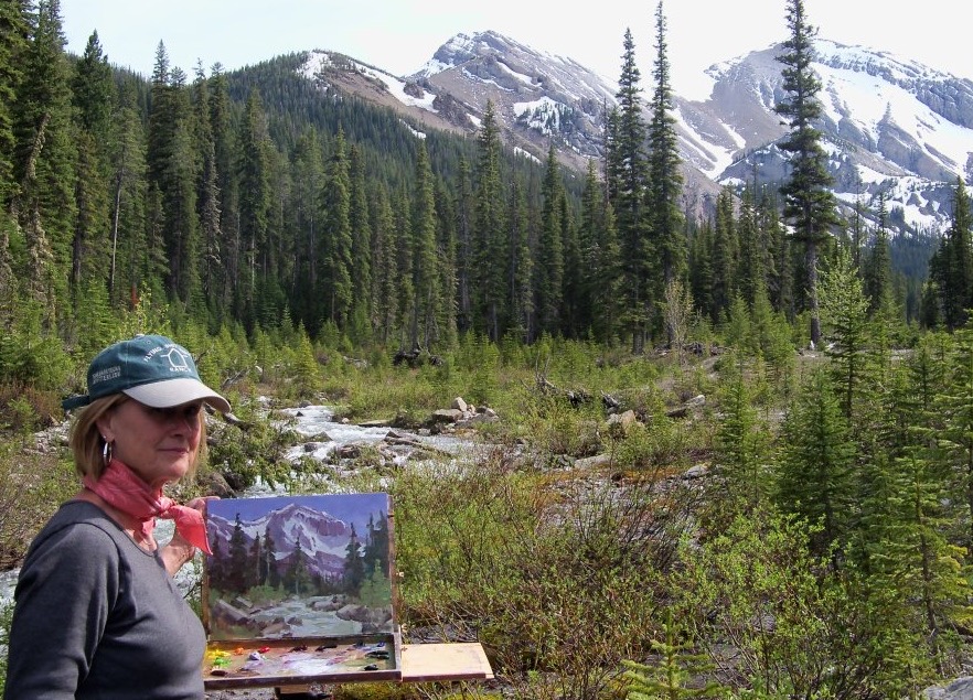Painting Rocky Mountains
